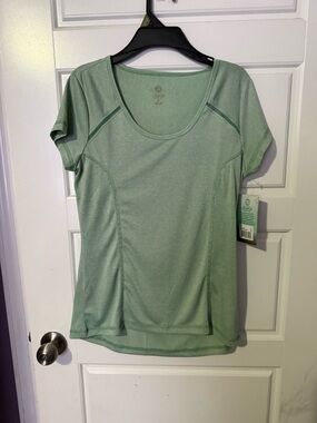 Core Performance Scoop Neck Tee - Sage Green
